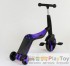 Самокат-беговел-велосипед детский трехколесный Best Scooter (JT 30304) 3 в 1, Фиолетовый