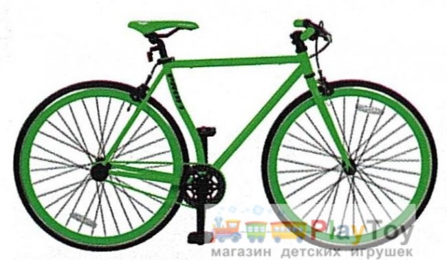 Велосипед Profi (103(GIBRIDTYPE)FIX26C701-1)