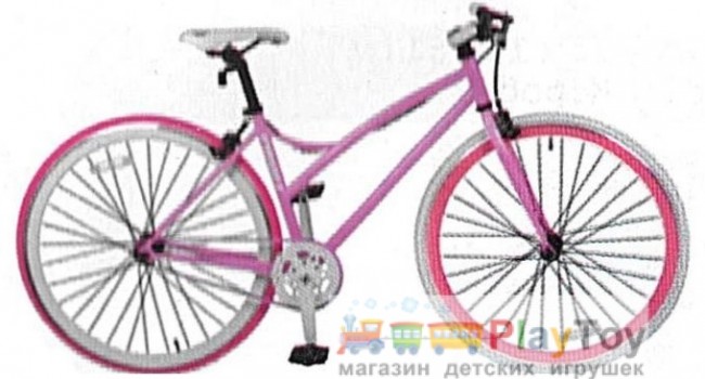 Велосипед Profi (106(GIBRIDTYPE)FIX26C702-1)