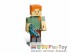Конструктор "Minecraft" (11167) Алекс с цыпленком, 160 деталей - Аналог Майнкрафт 21149