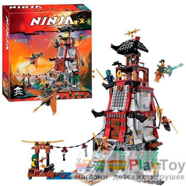 Конструктор "Ninja" (10528) Осада Маяка, 815 деталей