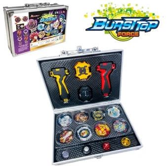 Игровой набор Бейблейд BurstTop CY 1718-22 A в кейсе (8 волчков, 2 пусковых устройства, аксессуары) Игровой набор Бейблейд BurstTop CY 1718-22 A в кейсе (8 волчков, 2 пусковых устройства, аксессуары)