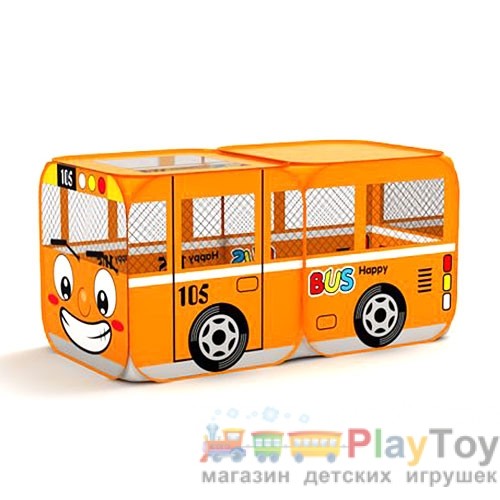 Детская игровая палатка (M 1183) Веселый автобус, 156 x 78 x 78 см
