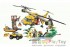 Конструктор "Citles" (10713) Вертолет для доставки грузов в джунгли, 1298 деталей - Аналог City 60162