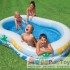 Детский надувной бассейн Intex 56490-2 Райская Лагуна 262 х 160 х 46 см с шариками 10 шт подстилкой насосом