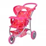 Коляска для кукол Melogo 9377 B-T (прогулочная, корзинка) Коляска для кукол Melogo 9377 B-T (прогулочная, корзинка)