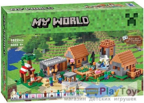 Конструктор "Minecraft" (10531) Деревня, 1622 детали