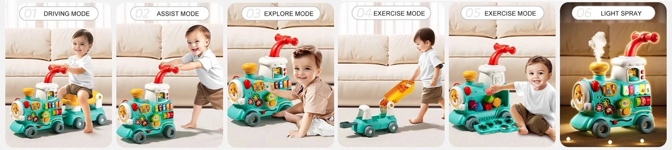 Дитячі ходунки Baby Walker 6064 5 в 1