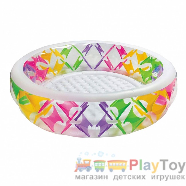 Детский надувной бассейн Intex 56494-1 Колесо 229 х 56 см с шариками 10 шт Детский надувной бассейн Intex 56494-1 Колесо 229 х 56 см с шариками 10 шт