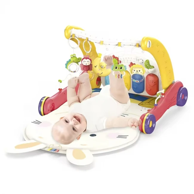 Ходунки-каталка коврик Rack & Walker 6016 2 в 1 (проектор звездного неба, ночник, подсветка, мелодии, пальчиковые игры, погремушки, пианино) Ходунки-каталка коврик Rack & Walker 6016 2 в 1 (проектор звездного неба, ночник, подсветка, мелодии, пальчиковые игры, погремушки, пианино)