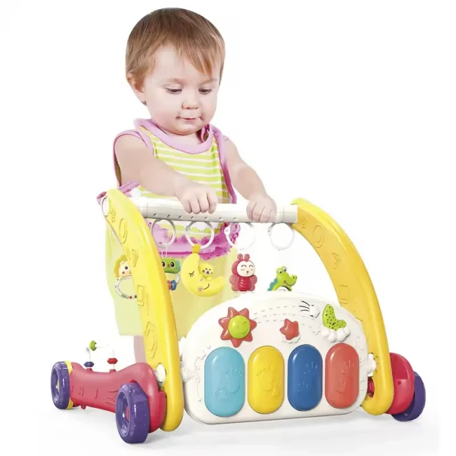 Ходунки-каталка коврик Rack & Walker 6016 2 в 1 (проектор звездного неба, ночник, подсветка, мелодии, пальчиковые игры, погремушки, пианино) Ходунки-каталка коврик Rack & Walker 6016 2 в 1 (проектор звездного неба, ночник, подсветка, мелодии, пальчиковые игры, погремушки, пианино)