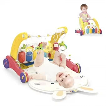 Ходунки-каталка коврик Rack & Walker 6016 2 в 1 (проектор звездного неба, ночник, подсветка, мелодии, пальчиковые игры, погремушки, пианино) Ходунки-каталка коврик Rack & Walker 6016 2 в 1 (проектор звездного неба, ночник, подсветка, мелодии, пальчиковые игры, погремушки, пианино)
