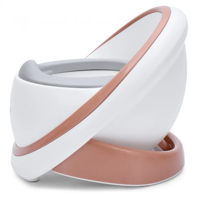 Детский горшок El Camino ME 1143 Egg Potty Gold (мягкая накладка, щетка, крышка, съемный контейнер) Детский горшок El Camino ME 1143 Egg Potty Gold (мягкая накладка, щетка, крышка, съемный контейнер)