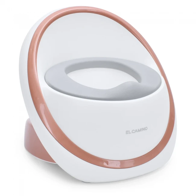 Детский горшок El Camino ME 1143 Egg Potty Gold (мягкая накладка, щетка, крышка, съемный контейнер) Детский горшок El Camino ME 1143 Egg Potty Gold (мягкая накладка, щетка, крышка, съемный контейнер)