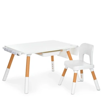 Детский столик со стульчиком Bambi M 6319-1 с полкой и корзинами