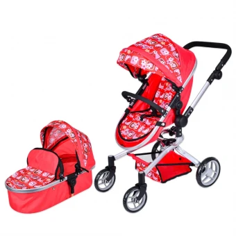 Коляска для кукол Melogo 9695 (трансформер, переноска, корзинка)