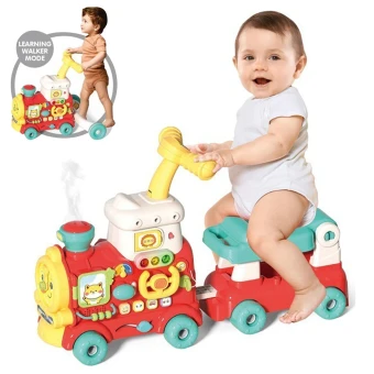 Ходунки-каталка Baby Walker YL 624 A 5в1 Поезд (игровая панель, музыка, свет, часы, парогенератор) Ходунки-каталка Baby Walker YL 624 A 5в1 Поезд (игровая панель, музыка, свет, часы, парогенератор)