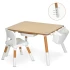 Детский столик со стульчиком Bambi M 6319-13 с полкой и корзинами