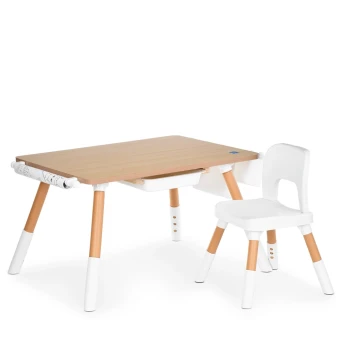 Детский столик со стульчиком Bambi M 6319-13 с полкой и корзинами