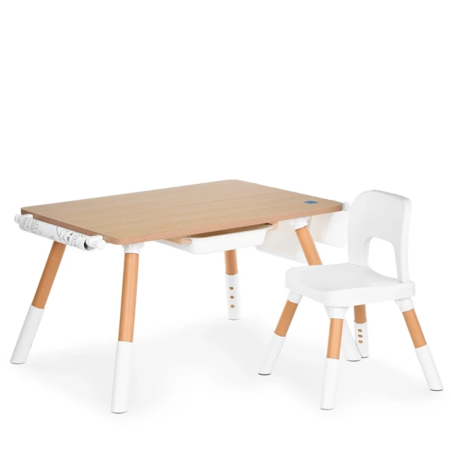 Детский столик со стульчиком Bambi M 6319-13 с полкой и корзинами