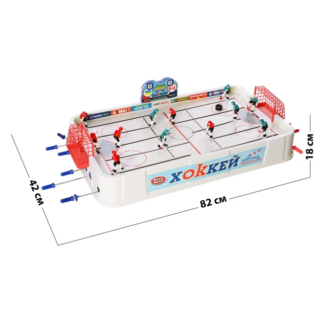 Настольный хоккей Play Smart 0704 (82x42x18 см) Настольный хоккей Play Smart 0704 (82x42x18 см)