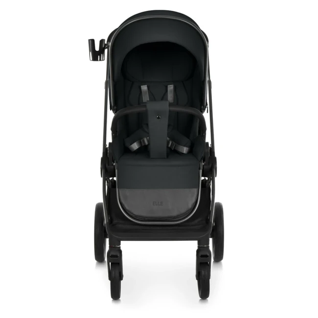 Универсальная коляска 2в1 El Camino ELLE ME 1221 Black
