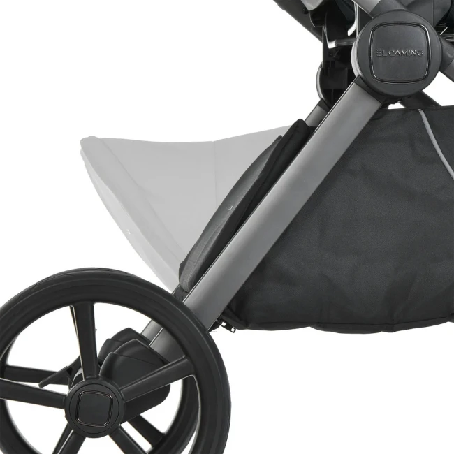 Универсальная коляска 2в1 El Camino ELLE ME 1221 Black