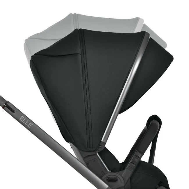 Универсальная коляска 2в1 El Camino ELLE ME 1221 Black