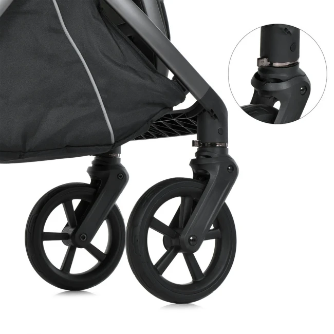 Универсальная коляска 2в1 El Camino ELLE ME 1221 Black