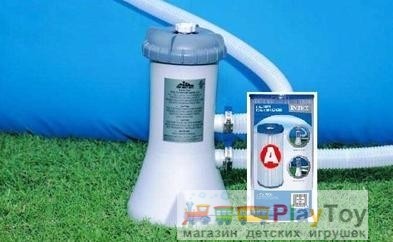 Каркасный наливной бассейн Intex 28242 - 457х122 см Каркасный наливной бассейн Intex 28242 - 457х122 см