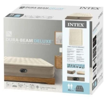 Надувне ліжко Intex 64428 (203х152x46 см) Надувне ліжко Intex 64428 (203х152x46 см)