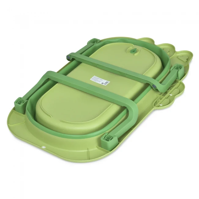 Ванночка детская El Camino ME 1141 Croco Green (складная) Ванночка детская El Camino ME 1141 Croco Green (складная)