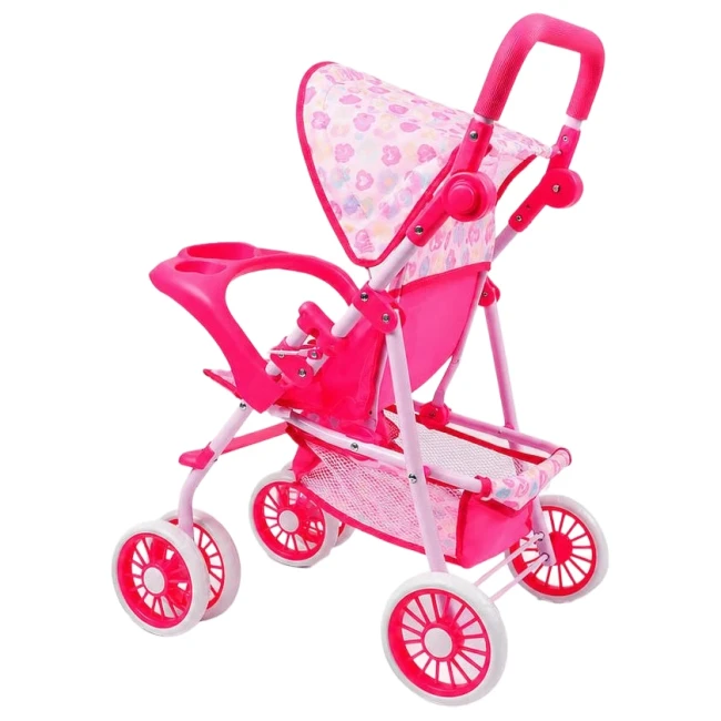Коляска для кукол Doll 2212 A (прогулочная, корзинка, столик) Коляска для кукол Doll 2212 A (прогулочная, корзинка, столик)