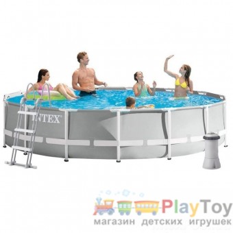 Каркасный наливной бассейн PRISM FRAME POOL Intex (26724) 457 х 107 см Каркасный наливной бассейн PRISM FRAME POOL Intex (26724) 457 х 107 см