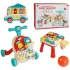 Ходунки-каталка трансформер Baby Walker BM 2106 2 в 1 (игровой столик, музыкальная панель, пальчиковые игры, пианино, шестерни, игра с шариком)