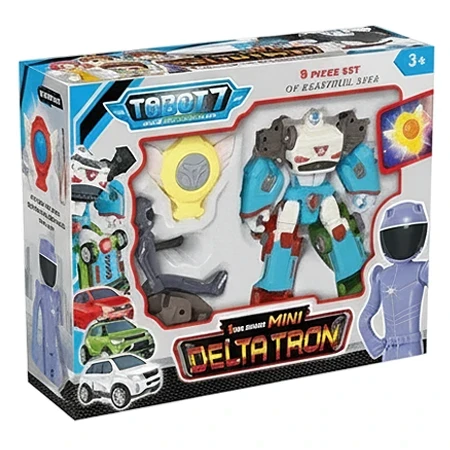 Трансформер Тобот Дельтатрон (Q 1908) 3 машинки, фигурка, амулет, свет, звук Трансформер Тобот Дельтатрон (Q 1908) 3 машинки, фигурка, амулет, свет, звук