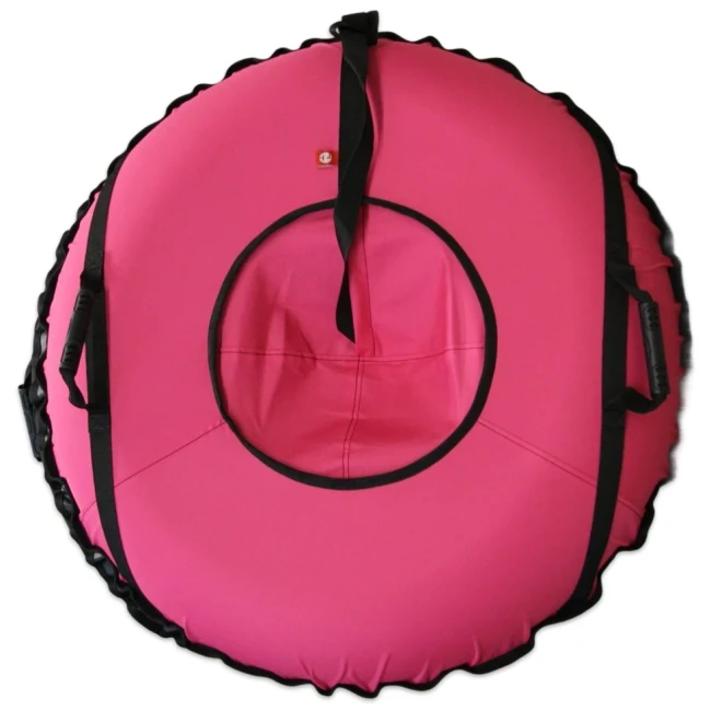 Тюбінг червоний, 100 см, надувні санки-ватрушка для снігу