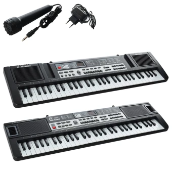 Дитячий синтезатор MQ6120-21 (61 клавіша, мікрофон, запис, від мережі/батарейок, 2 види) Дитячий синтезатор MQ6120-21 (61 клавіша, мікрофон, запис, від мережі/батарейок, 2 види)