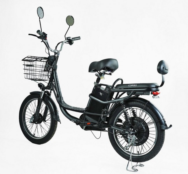 Электровелосипед Corso, Двигатель 350w 48v 10amp с амортизацией Электровелосипед Corso, Двигатель 350w 48v 10amp с амортизацией