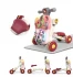 Ходунки-каталка трансформер Baby Walker 658 A 2 в 1 (звук, подсветка, игровой столик, пианино, пальчиковые игры, утяжелитель)