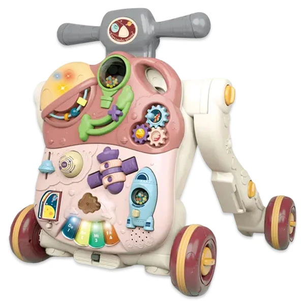 Ходунки-каталка трансформер Baby Walker 658 A 2 в 1 (звук, подсветка, игровой столик, пианино, пальчиковые игры, утяжелитель) Ходунки-каталка трансформер Baby Walker 658 A 2 в 1 (звук, подсветка, игровой столик, пианино, пальчиковые игры, утяжелитель)