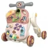 Ходунки-каталка трансформер Baby Walker 658 A 2 в 1 (звук, подсветка, игровой столик, пианино, пальчиковые игры, утяжелитель)