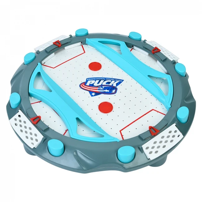 Настільний аерохокей Air Hockey 970 (35,5x35,5x7,8 см) батарейки