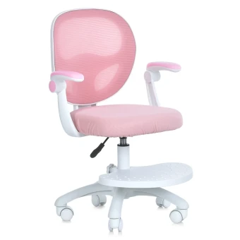 Дитяче крісло Bambi M 6056-8 з підлокітниками, сітка, підніжка, блокування коліс