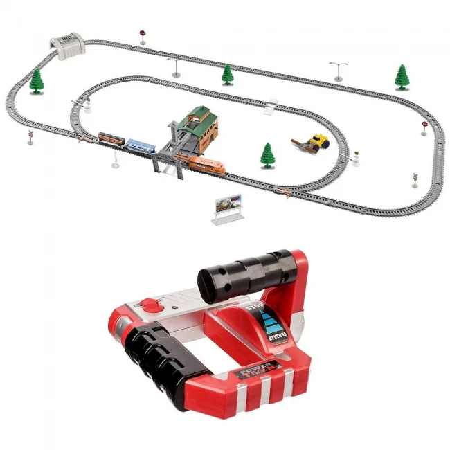 Залізниця BSQ 2282 Power Train (радіоуправління, 66 елементів, довжина колії 593 см)