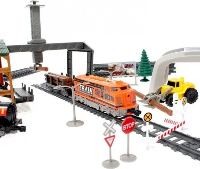 Залізниця BSQ 2282 Power Train (радіоуправління, 66 елементів, довжина колії 593 см)