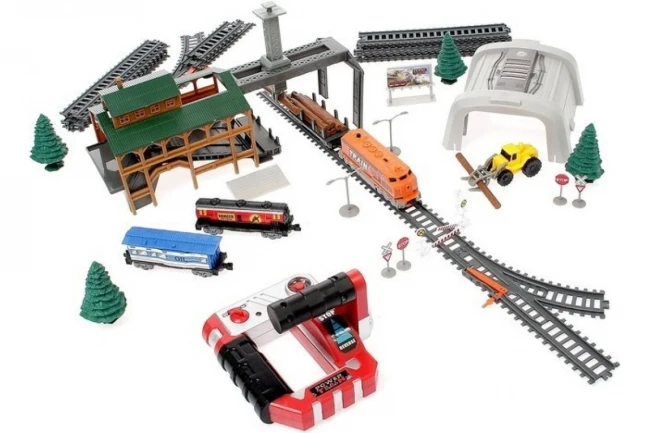 Залізниця BSQ 2282 Power Train (радіоуправління, 66 елементів, довжина колії 593 см)