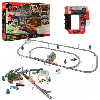 Железная дорога BSQ 2282 Power Train (радиоуправление, 66 элементов, длина пути 593 см)