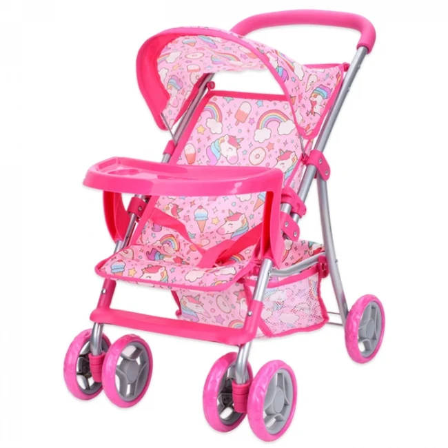 Коляска для кукол Melogo 9304 BWT/025 (прогулочная, столик-бампер, корзинка) Коляска для кукол Melogo 9304 BWT/025 (прогулочная, столик-бампер, корзинка)