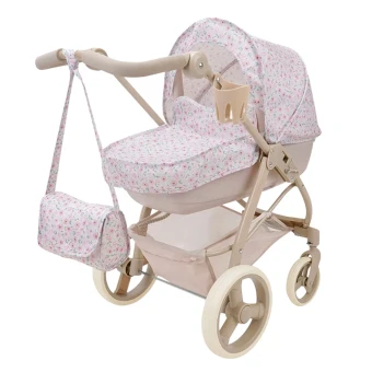 Коляска для кукол Fiveonine T726056 (классическая, корзинка, сумка, подстаканник) Коляска для кукол Fiveonine T726056 (классическая, корзинка, сумка, подстаканник)